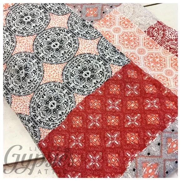 Big Bell Patchwork Sleeves Bohemian Top - Picture 9 of 9